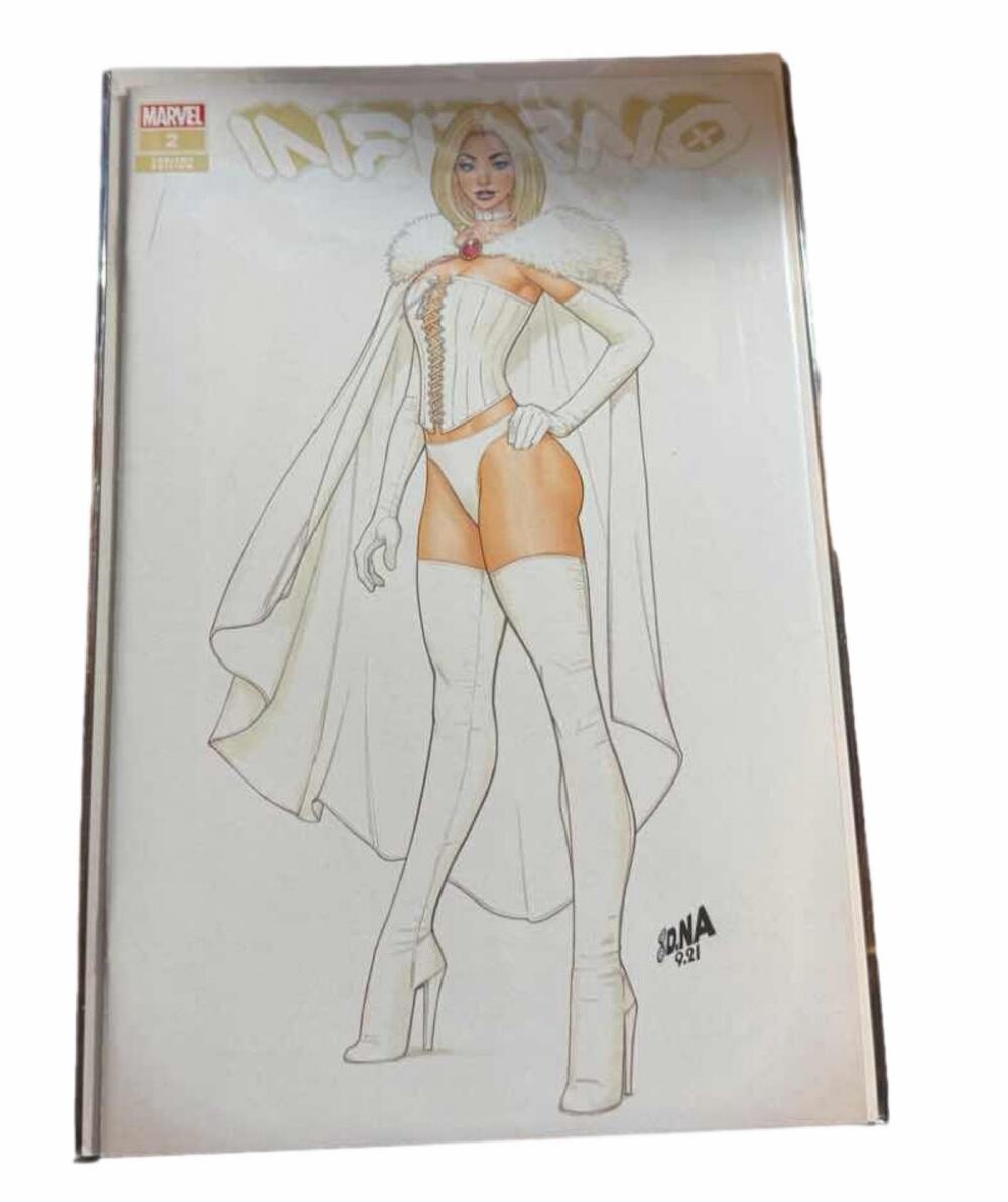 Inferno 2 Sona Variant Cover Emma Frost Marvel Comics 2021